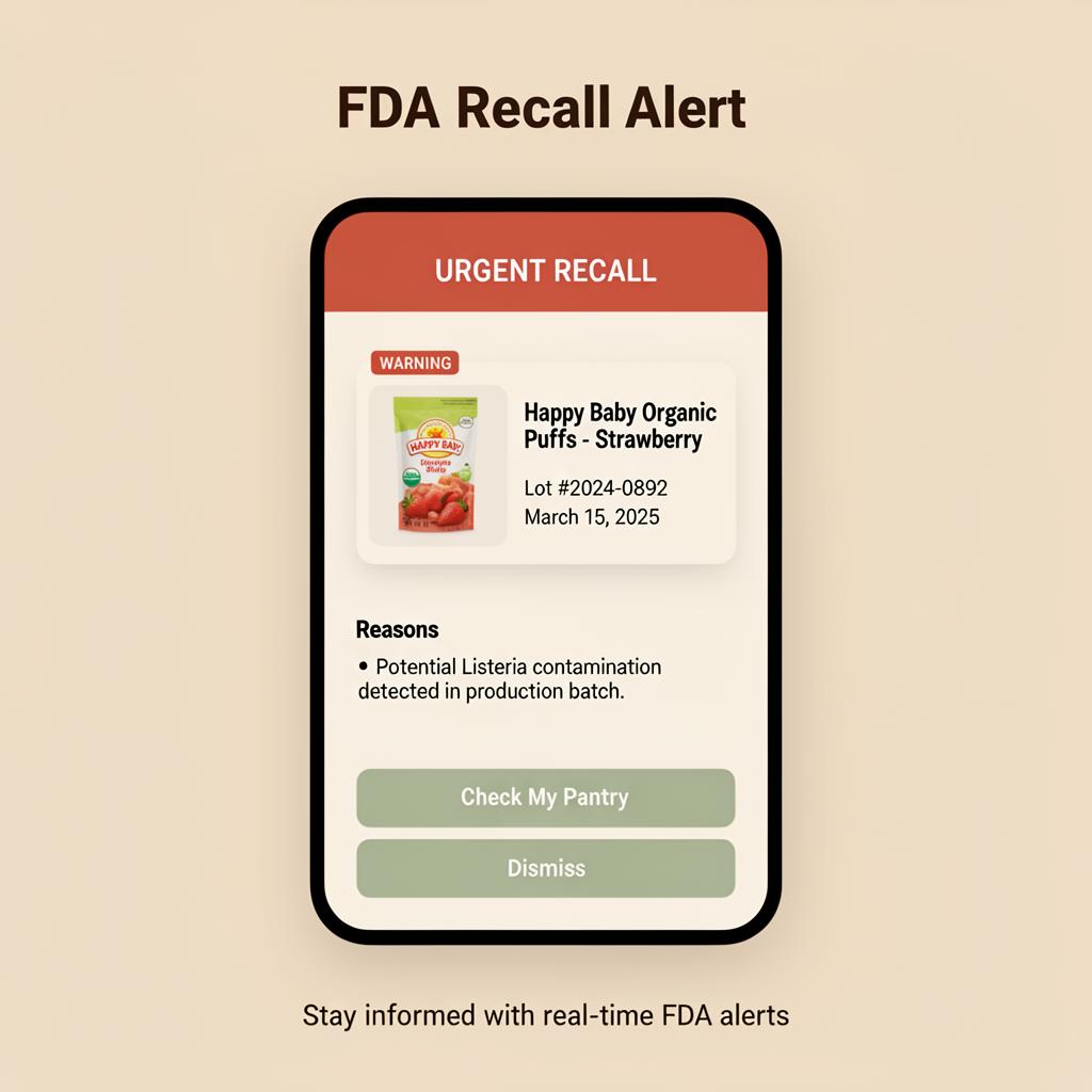LabelBaby — Real-time FDA recall alerts
